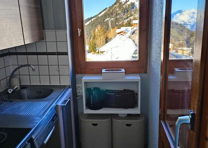 5 P Belle Plagne Skis Aux Pieds Apartamento